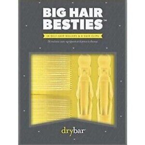 Drybar Big Hair Besties Self Grip Rollers & 6 Hair Clips